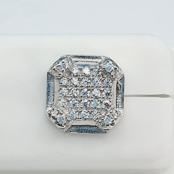 - "925 Sterling Silver Cubic Zirconia Earrings, U19254833 - Picture 8 of 11